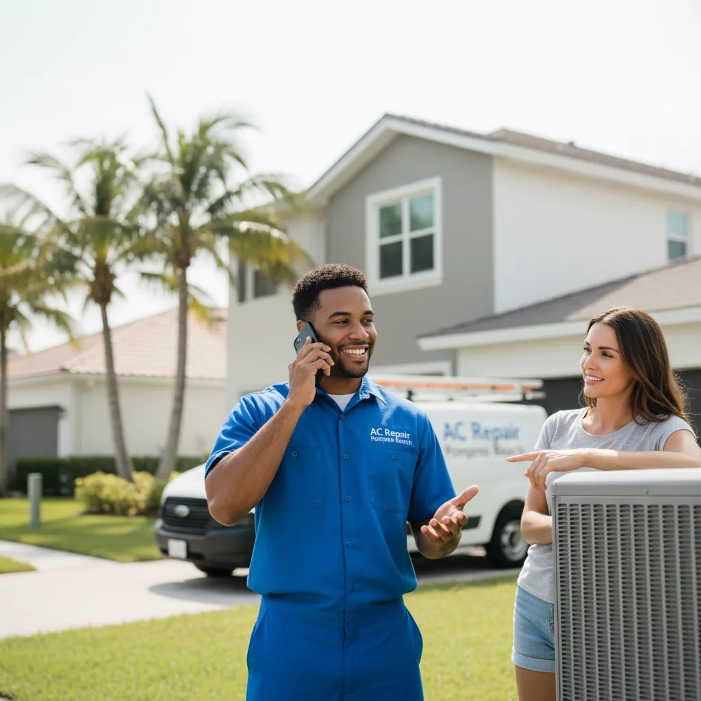 AC Repair Pompano Beach customer support in Hemet